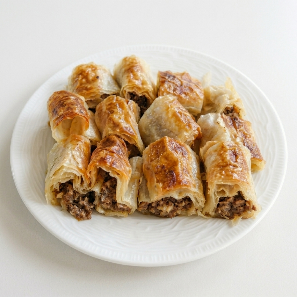 Kıymalı Kol Böreği